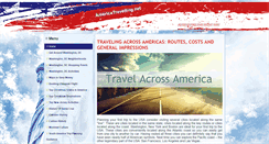 Desktop Screenshot of americatravelling.net