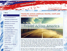 Tablet Screenshot of americatravelling.net